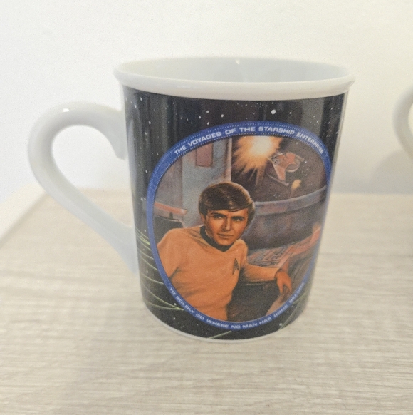 Star Trek Other - Vintage Star Trek Mug Chekov Art By Susie Morton 1966-1983 Older Version